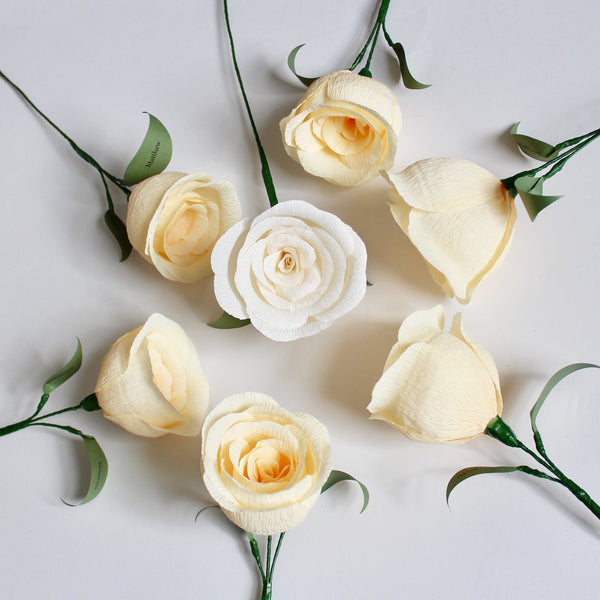 All White Bouquet