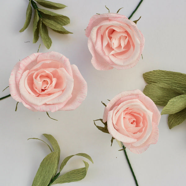 Pink Paper Rose
