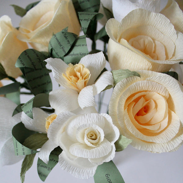 All White Bouquet