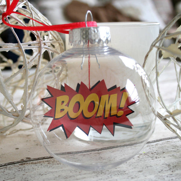Comic Book Boomble Bauble