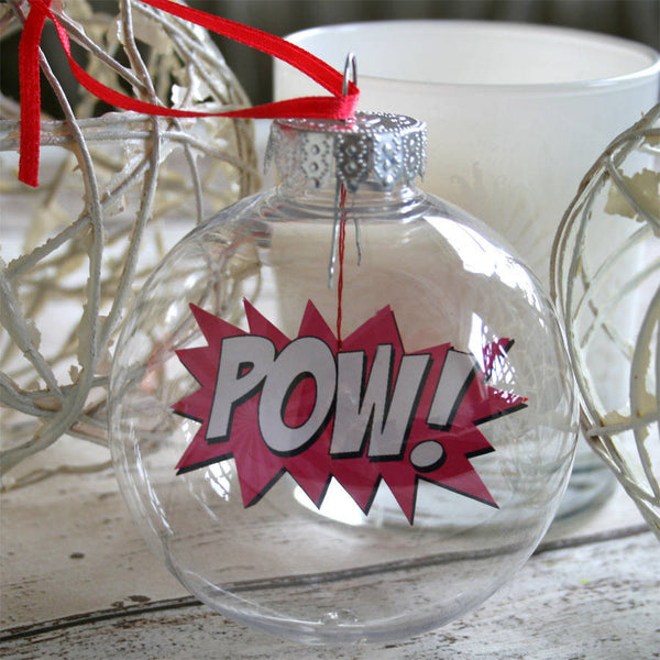 Comic Book Boomble Bauble