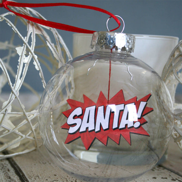 Comic Book Boomble Bauble