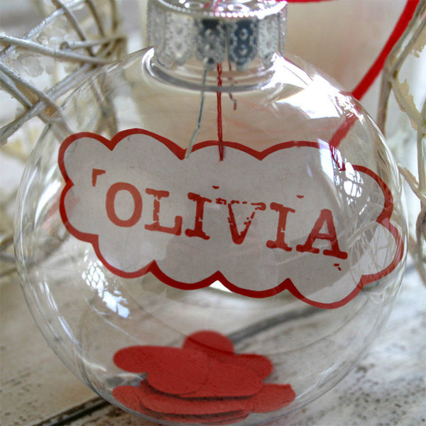 Personalised Name In A Bauble