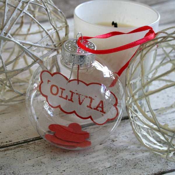Personalised Name In A Bauble